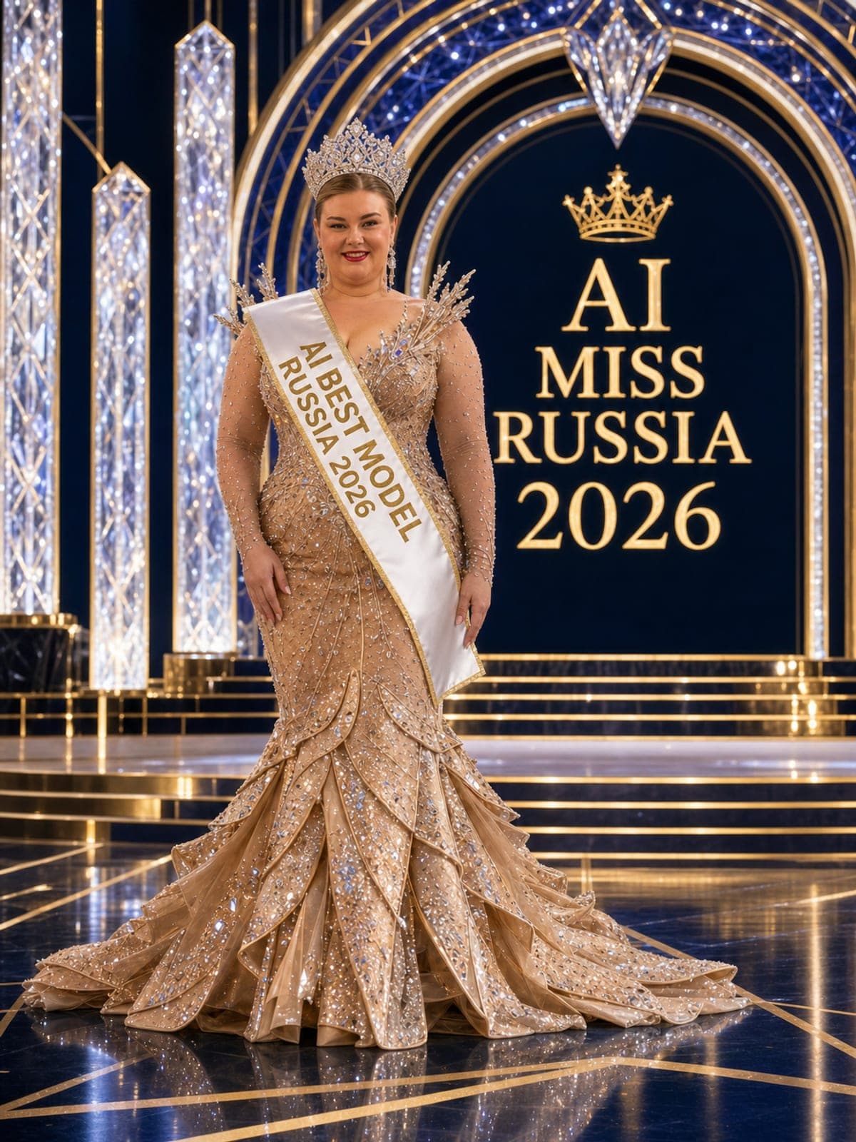 Инна Помазкова — AI BEST MODEL RUSSIA 2026