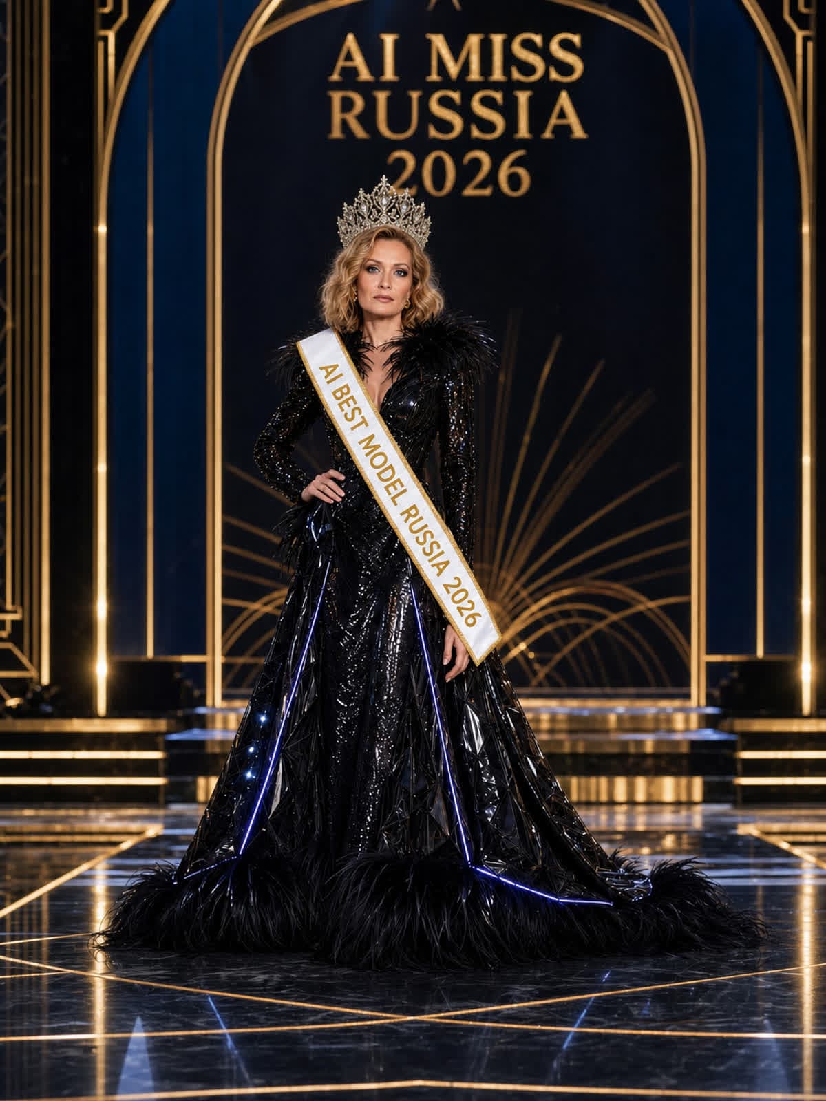Надежда Попелицкая — AI BEST MODEL RUSSIA 2026