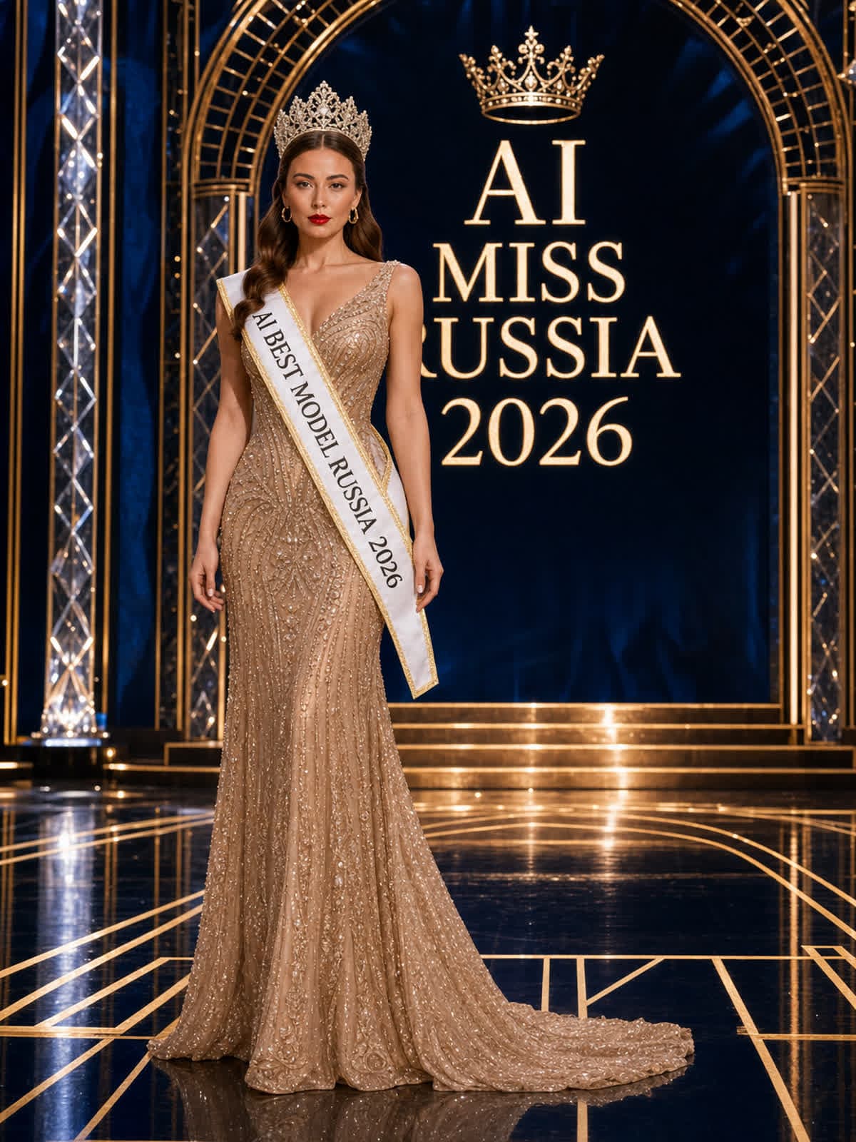Яна Кортунова — AI BEST MODEL RUSSIA 2026