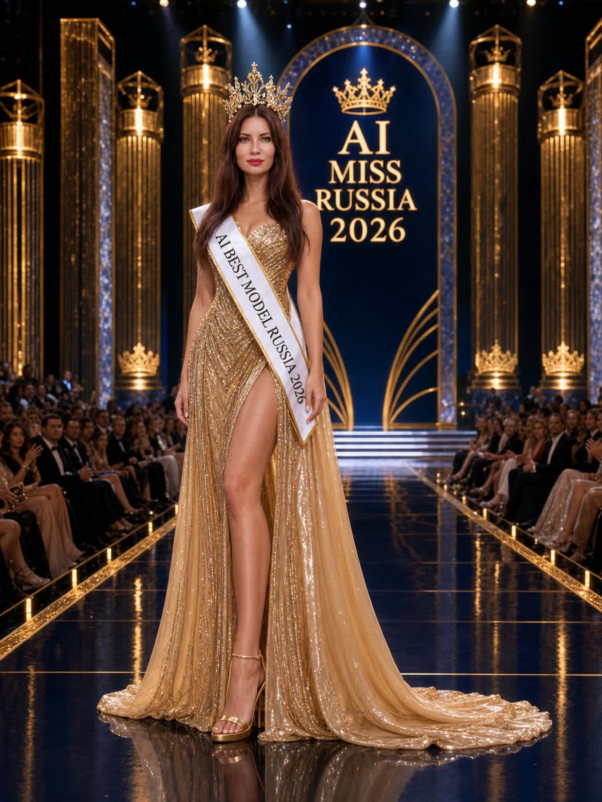 Ксения Gold — AI BEST MODEL RUSSIA 2026