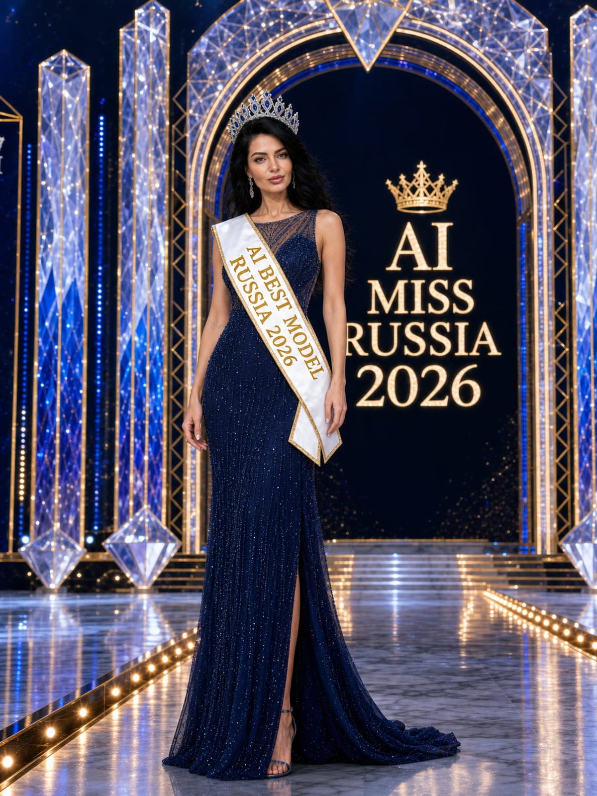 Людмила Макарян — AI BEST MODEL RUSSIA 2026