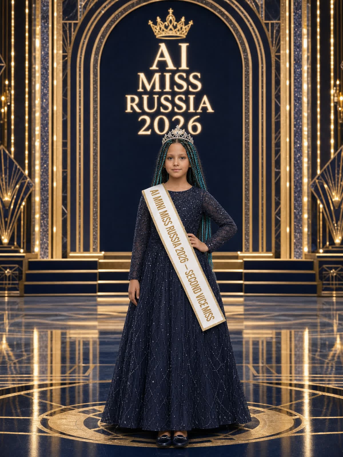 Александра Бутенко — AI MINI MISS RUSSIA 2026 — SECOND VICE MISS