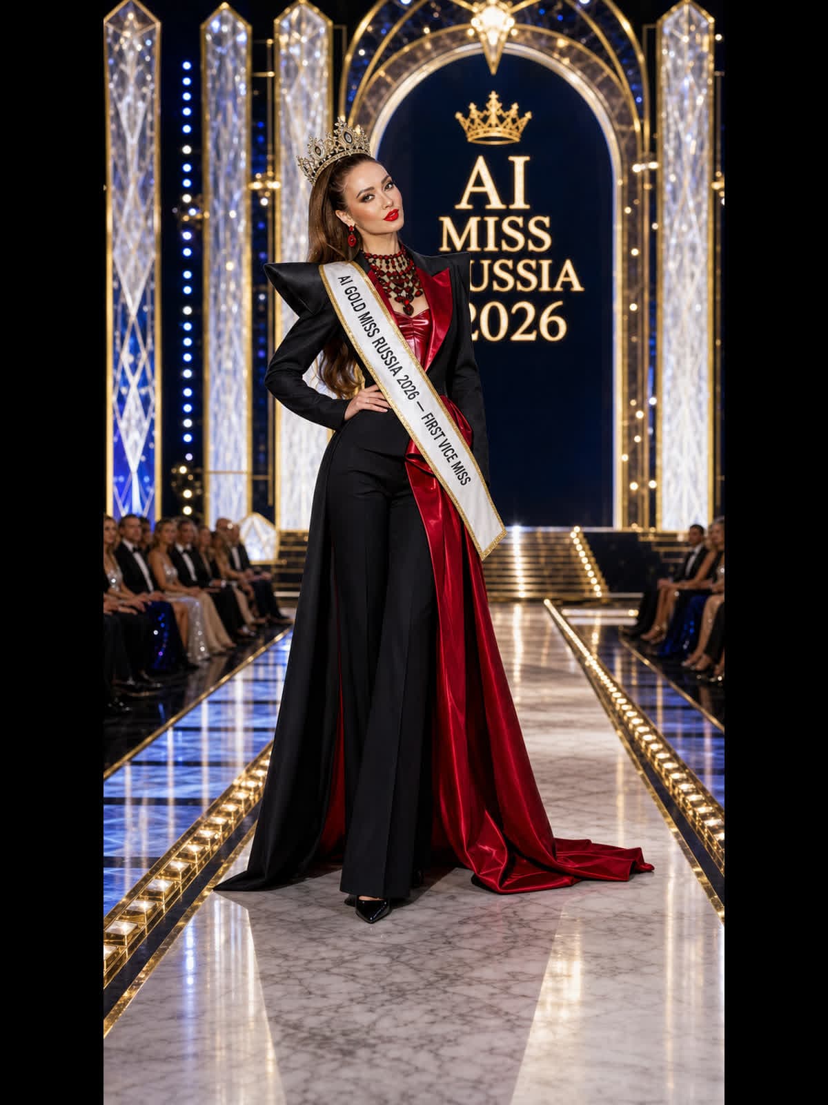 Анна Полховская — AI GOLD MISS RUSSIA 2026 — FIRST VICE MISS