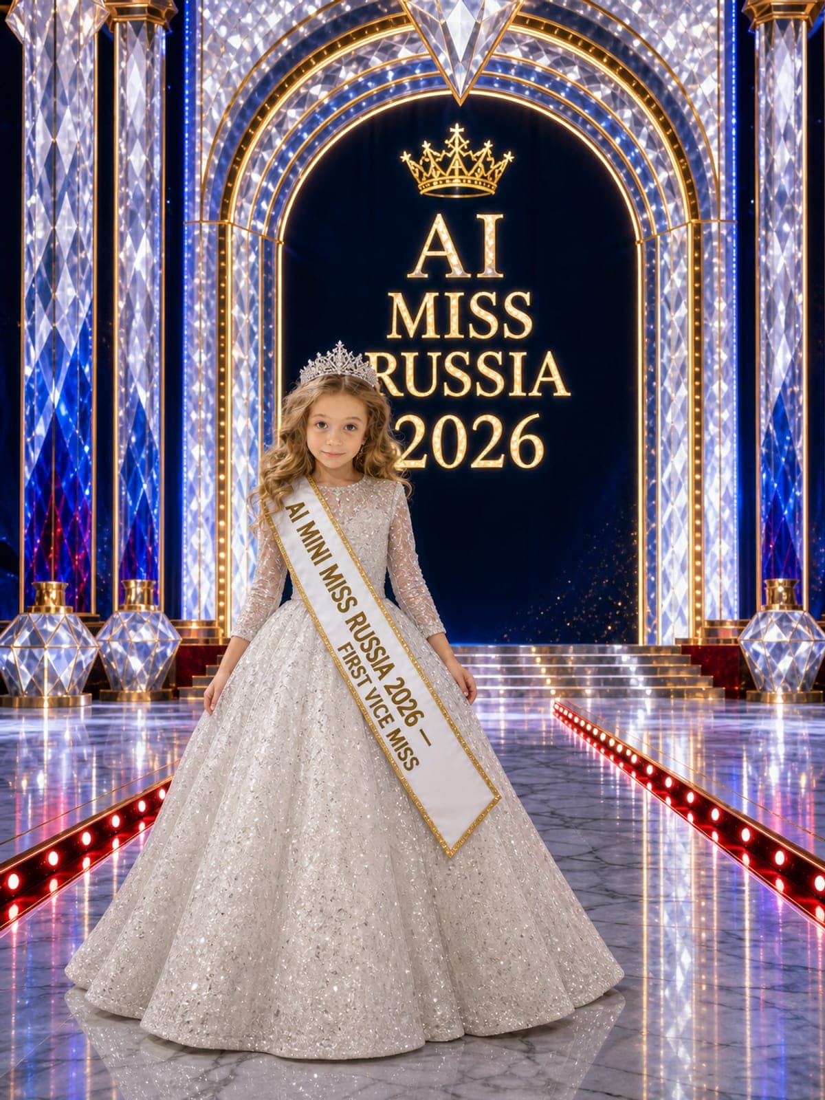 Эмилия Андреева — AI MINI MISS RUSSIA 2026 — FIRST VICE MISS