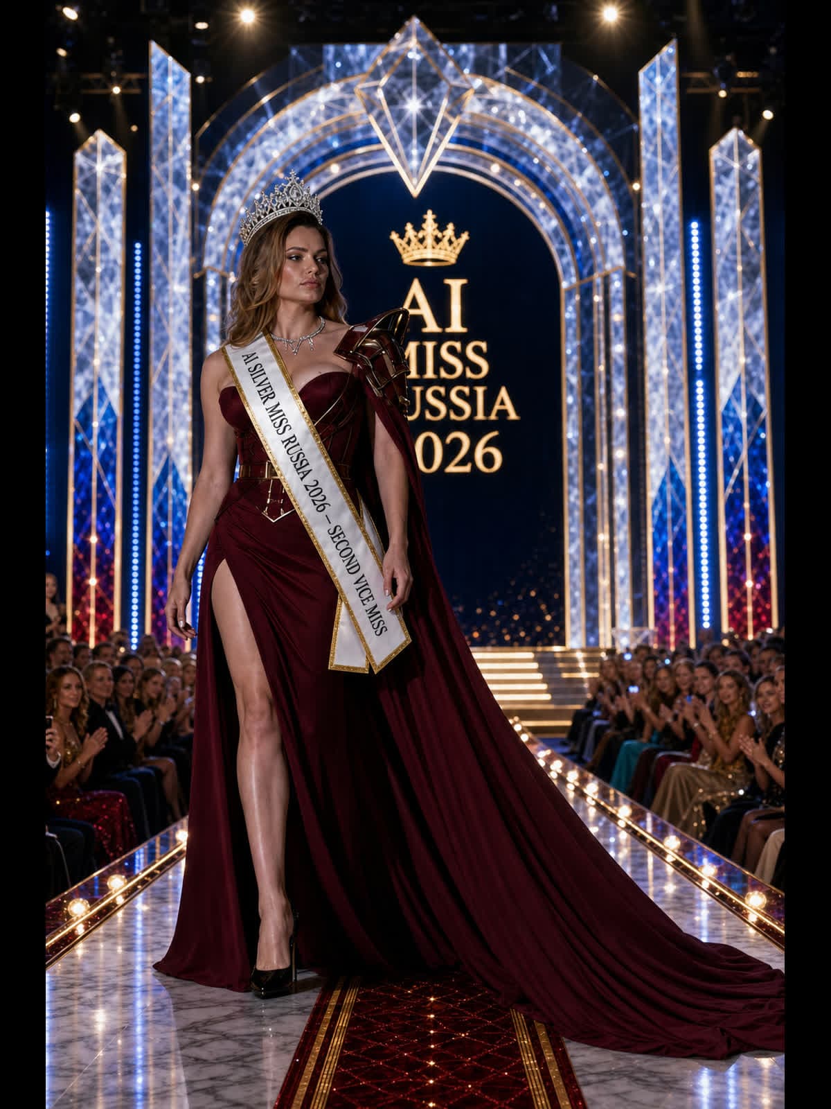 Евгения Никулина — AI SILVER MISS RUSSIA 2026 — SECOND VICE MISS