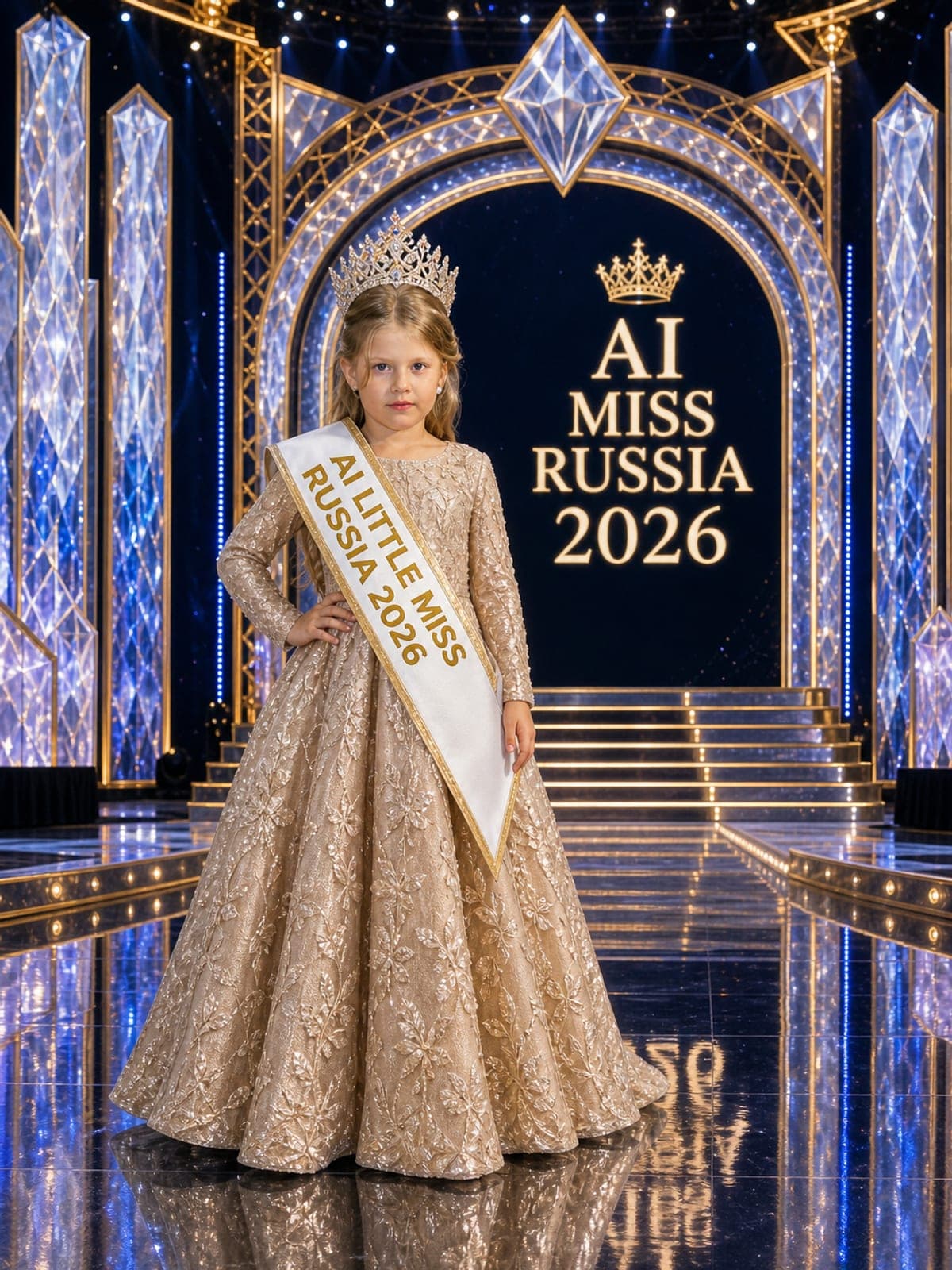Ксения Щербинина — AI LITTLE MISS RUSSIA 2026