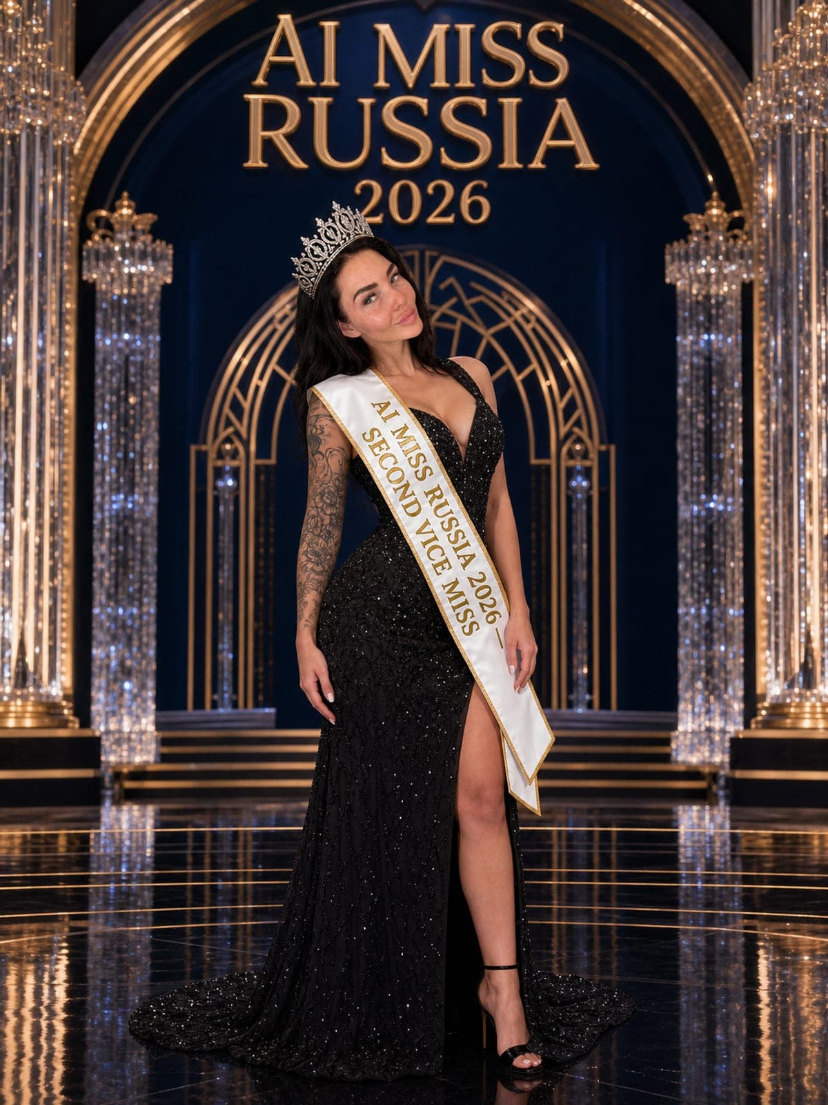 Юлия Абазюк — AI MISS RUSSIA 2026 — SECOND VICE MISS