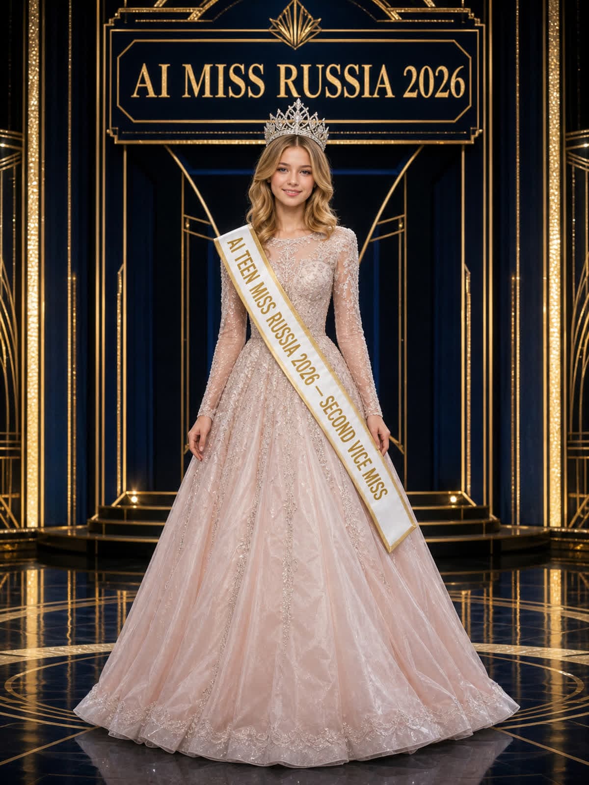 Юлия Полякова — AI TEEN MISS RUSSIA 2026 — SECOND VICE MISS