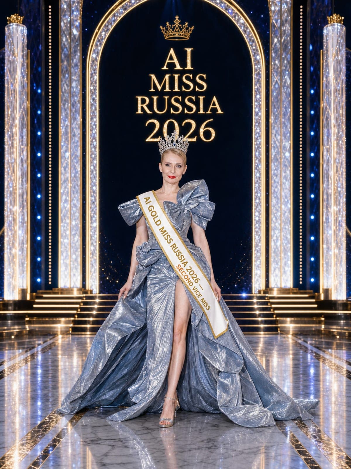 Юлия Щербинина — AI GOLD MISS RUSSIA 2026 — SECOND VICE MISS